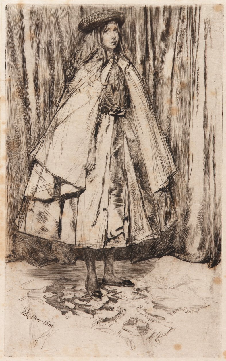 Annie Haden, 1860 de James Abbott McNeill Whistler