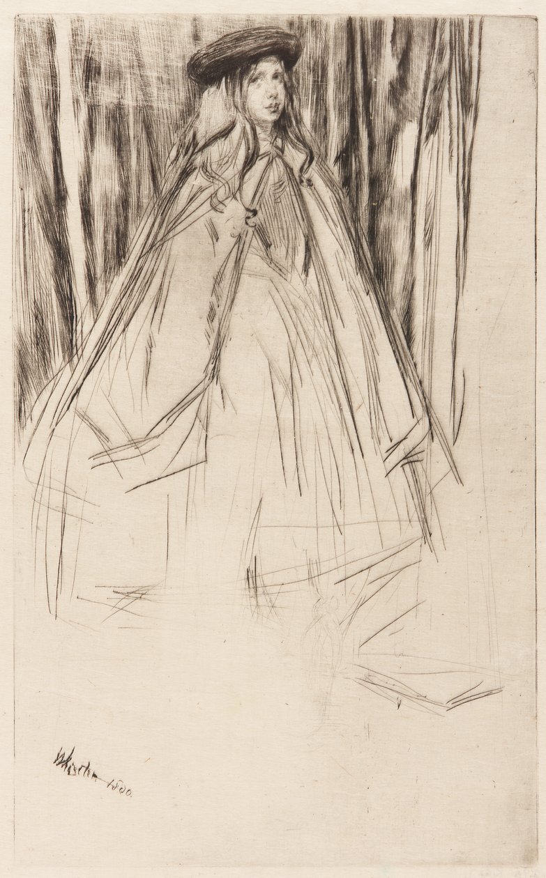 Annie Haden, 1860 de James Abbott McNeill Whistler