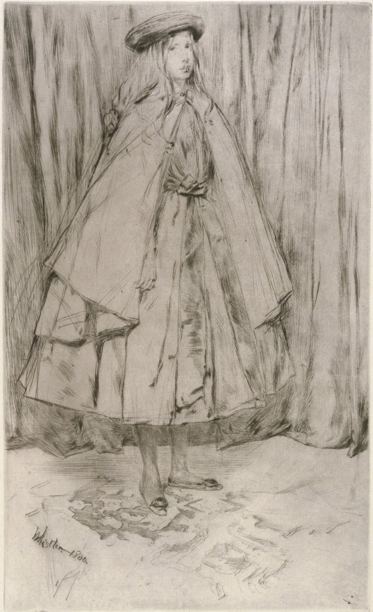 Annie Haden, 1860 de James Abbott McNeill Whistler