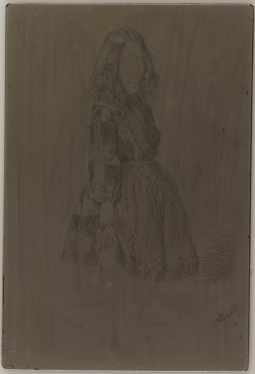Anniie, 1857-1858 de James Abbott McNeill Whistler