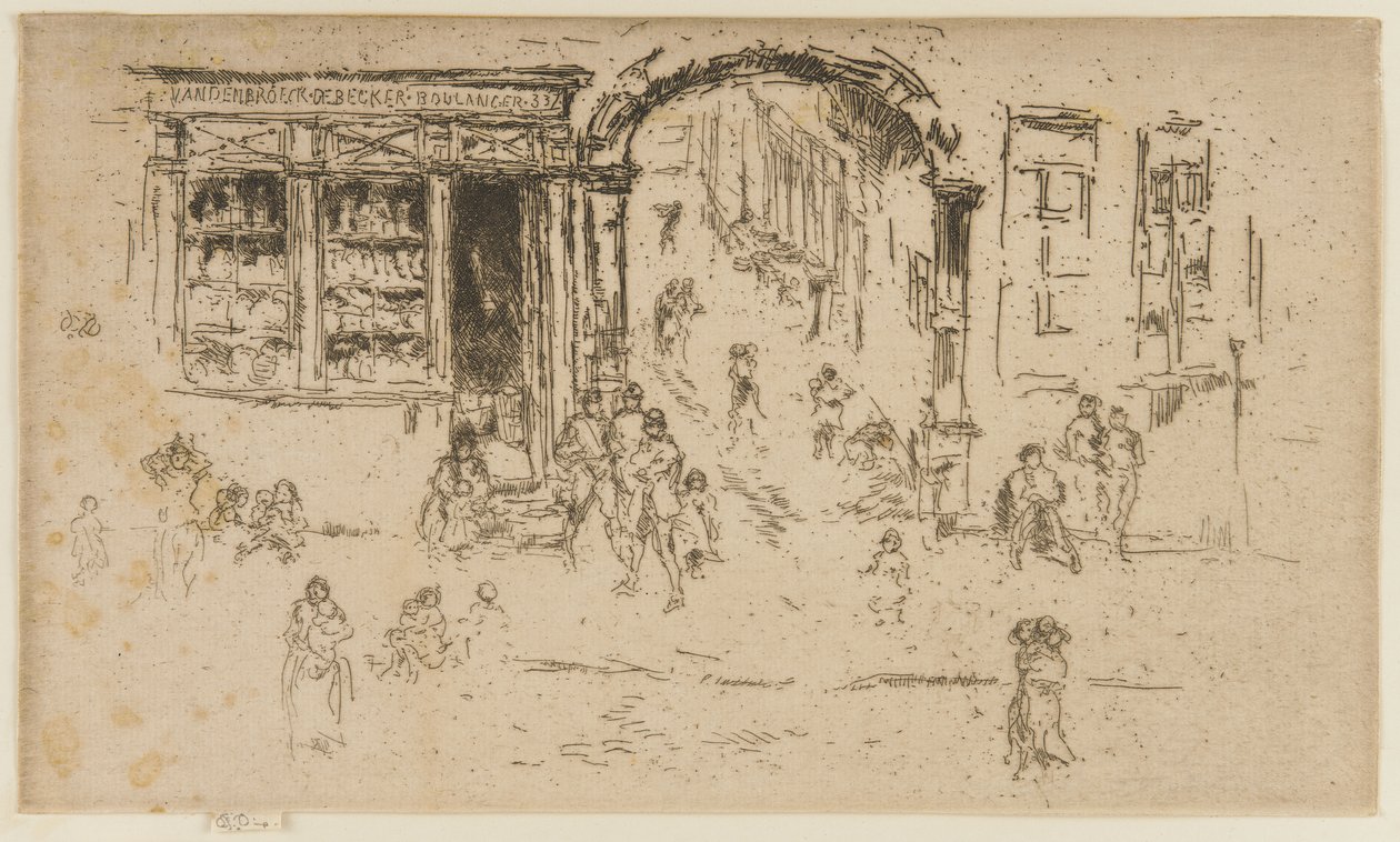 Archway, Bruselas de James Abbott McNeill Whistler