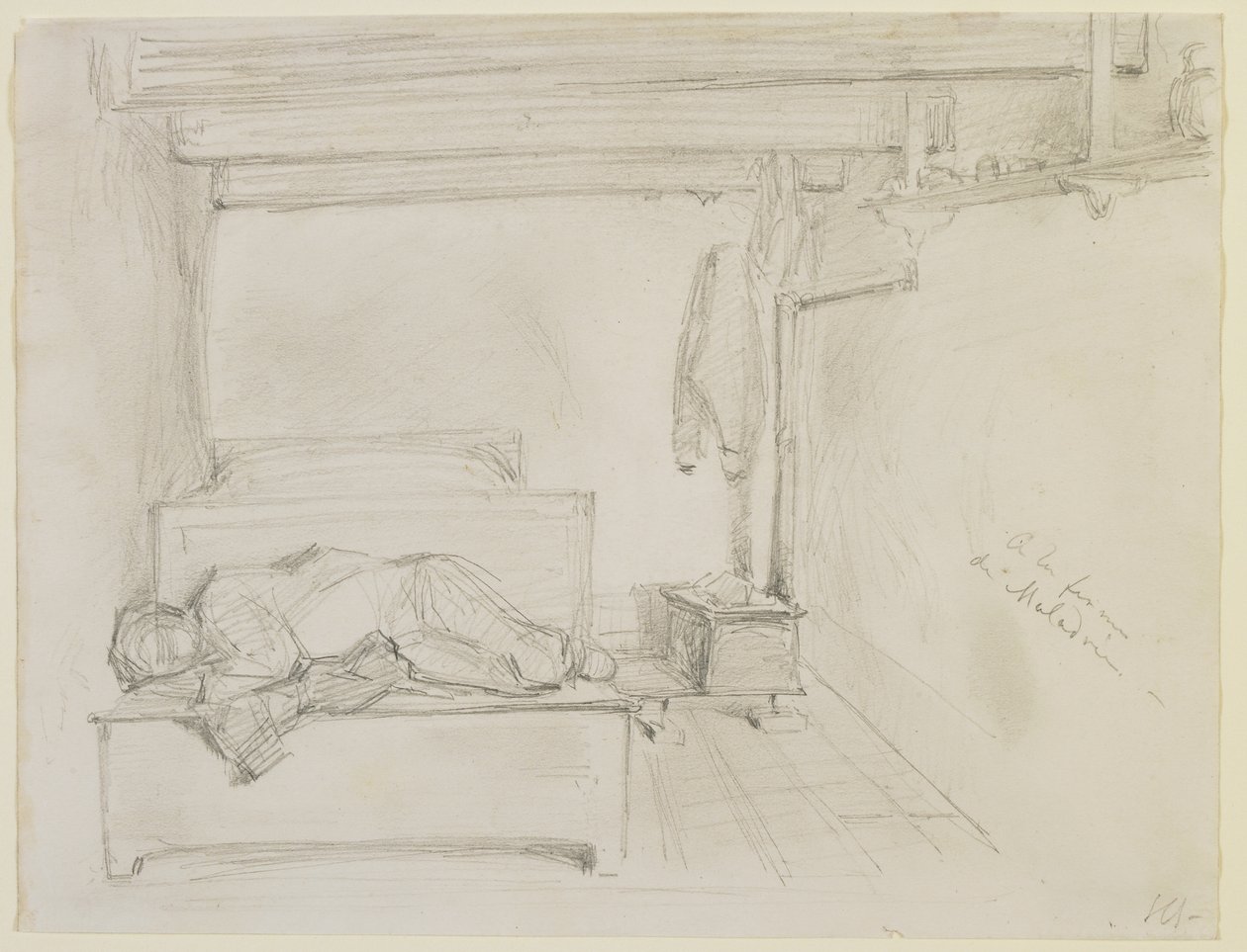 En la granja de Maladrie, 1858 de James Abbott McNeill Whistler