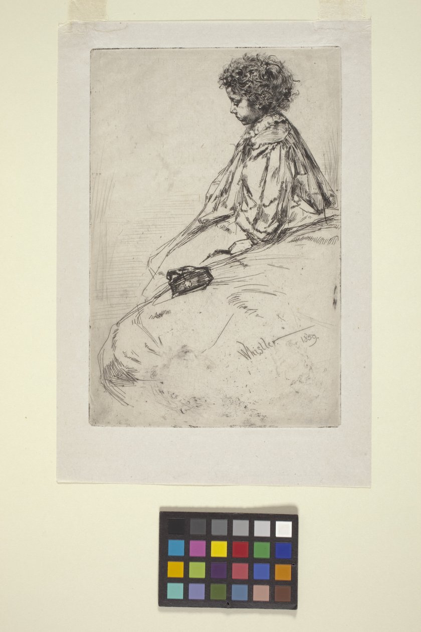 Bibi Lalouette (aguafuerte) de James Abbott McNeill Whistler