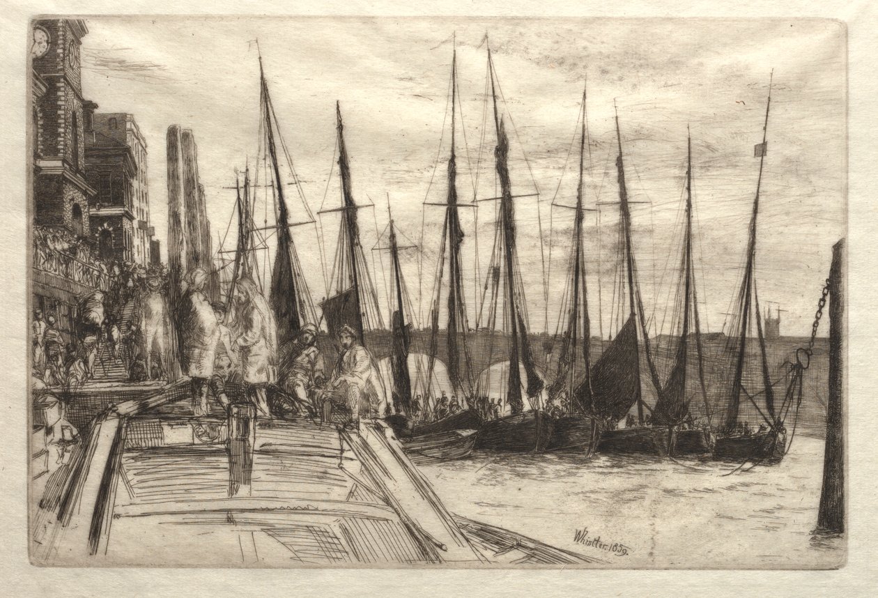 Billingsgate de James Abbott McNeill Whistler