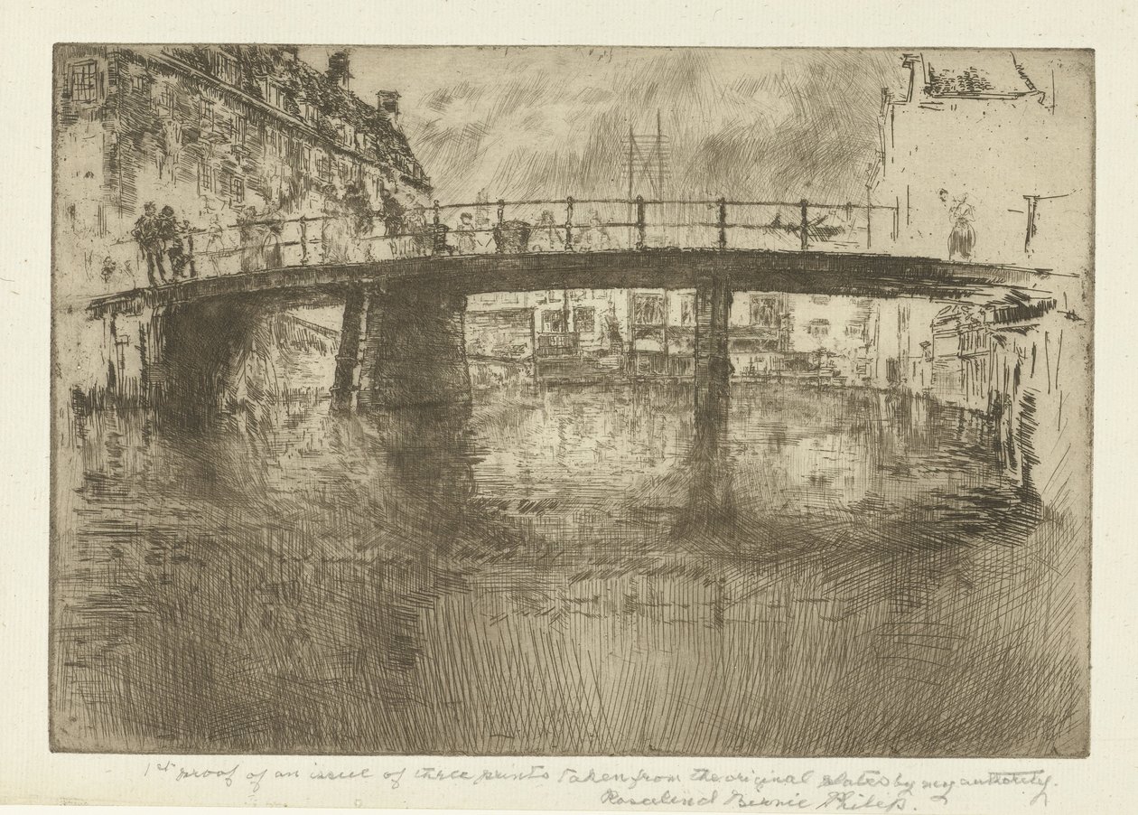 Puente en Ámsterdam
Puente, Ámsterdam de James Abbott McNeill Whistler