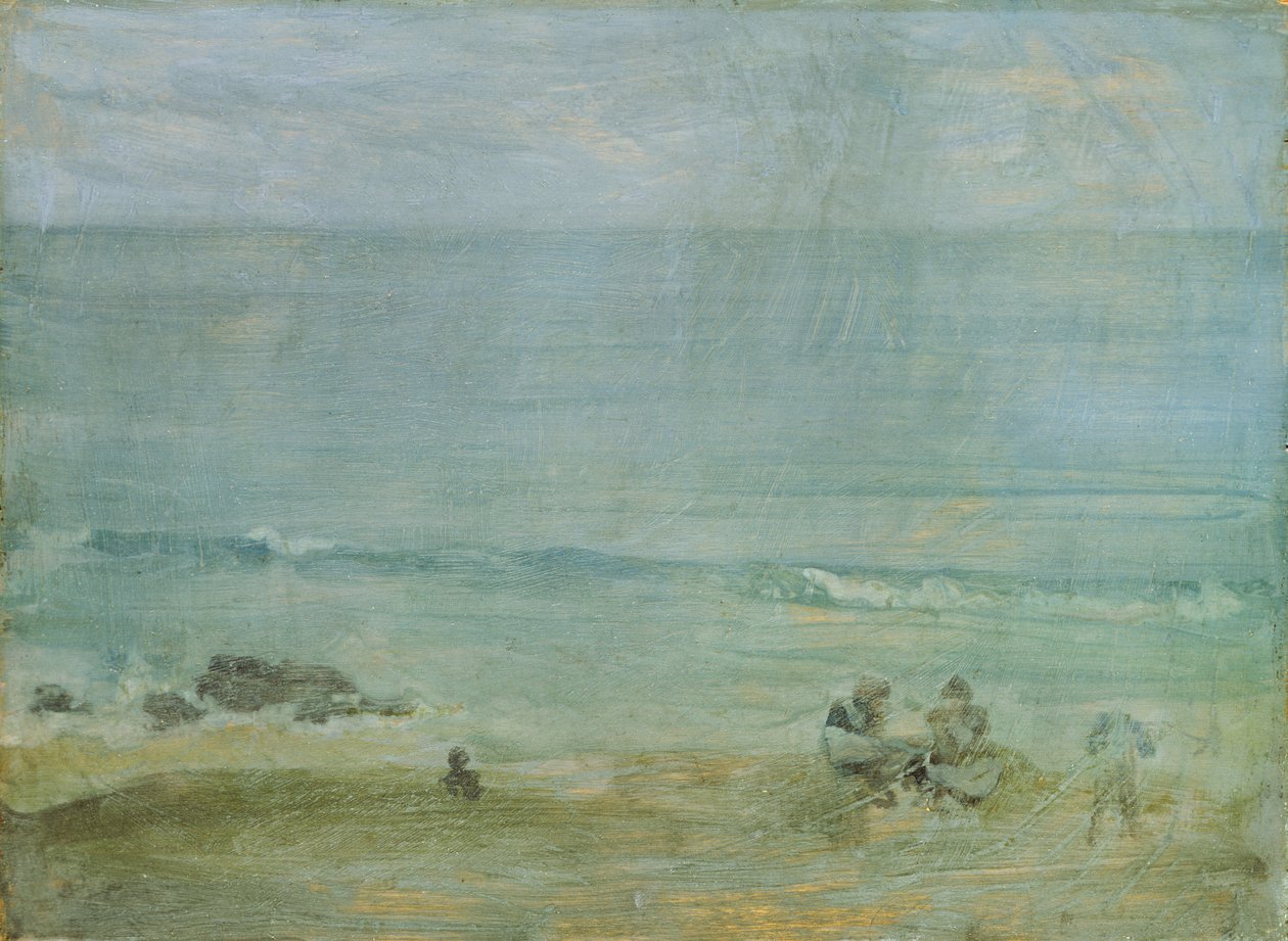 En la orilla, St. Ives de James Abbott McNeill Whistler