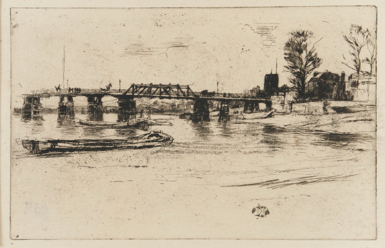 Chelsea, 1879 de James Abbott McNeill Whistler