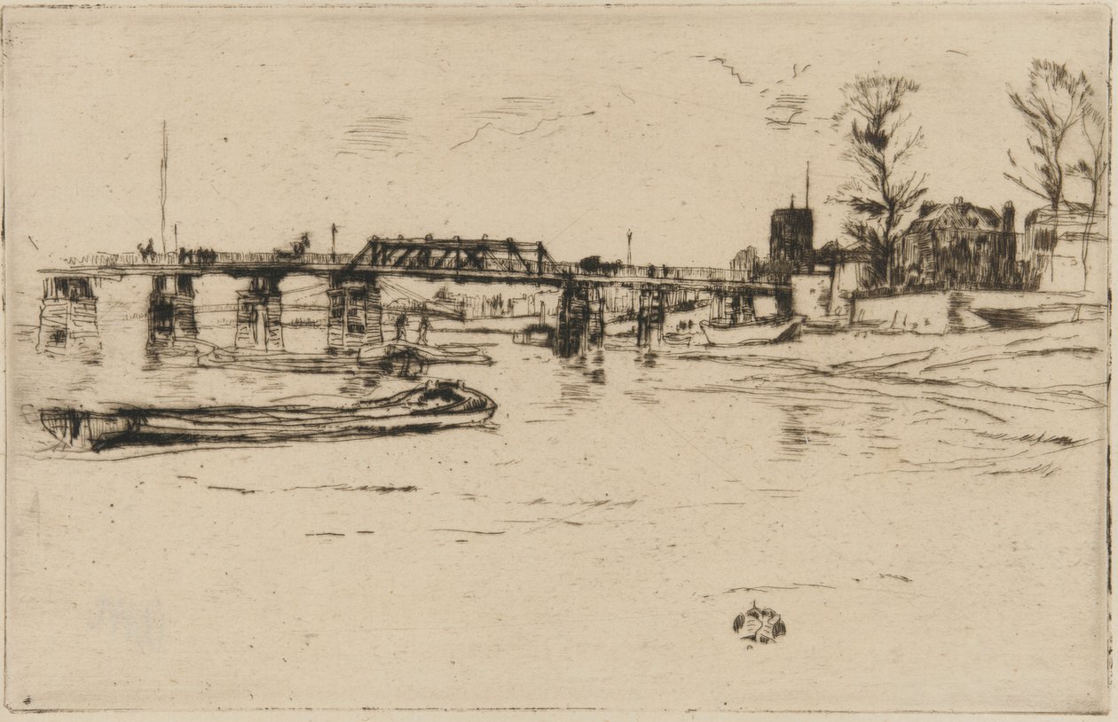 Chelsea, 1879 de James Abbott McNeill Whistler