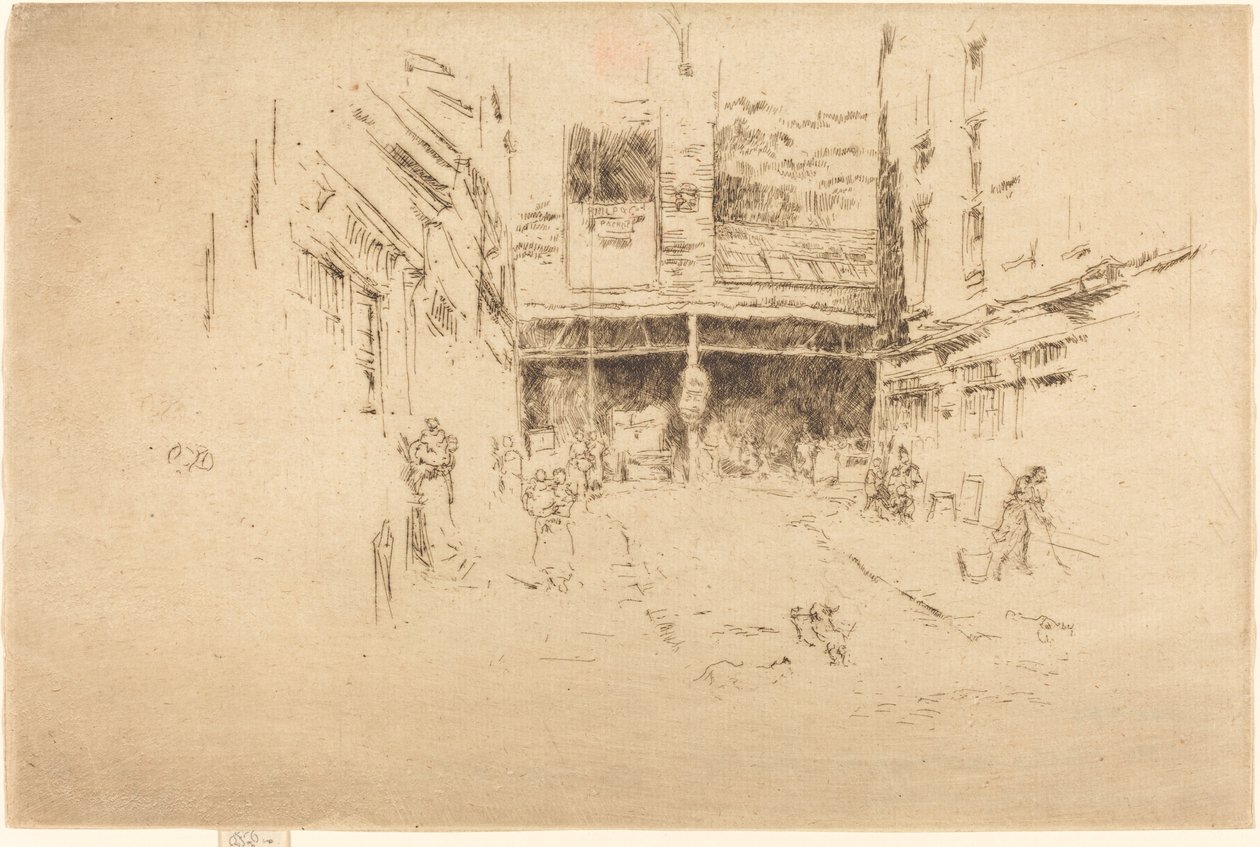 Intercambio de ropa, No.I, 1887 de James Abbott McNeill Whistler