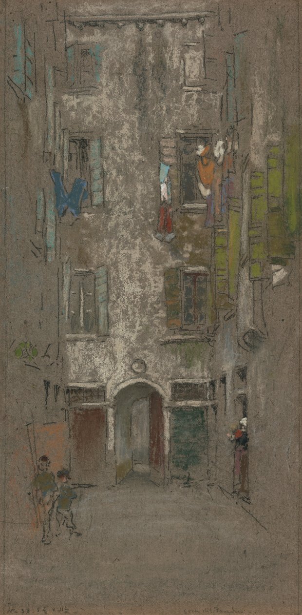 Corte del Paradiso de James Abbott McNeill Whistler