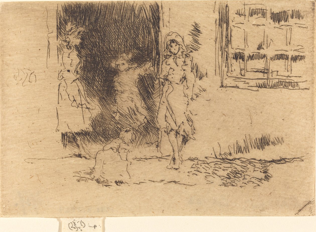 Puerta de la cabaña de James Abbott McNeill Whistler