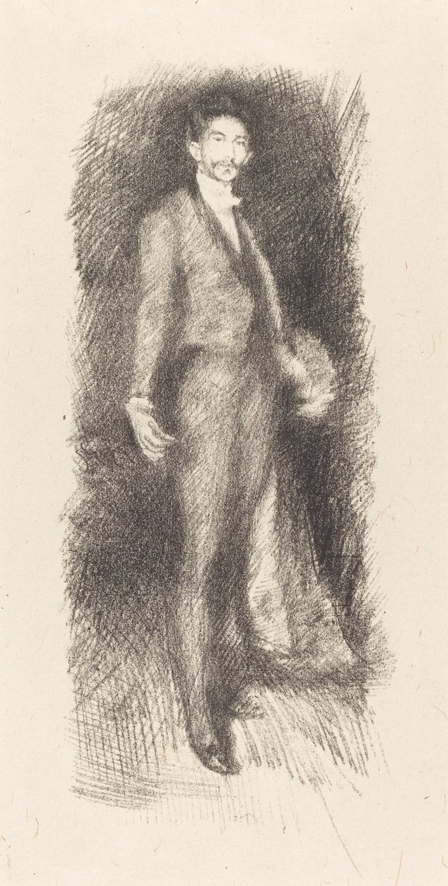 Conde Robert de Montesquiou, No. 2, 1894 de James Abbott McNeill Whistler