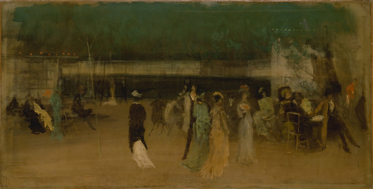Jardines de Cremorne, No. 2, c.1870-80 de James Abbott McNeill Whistler