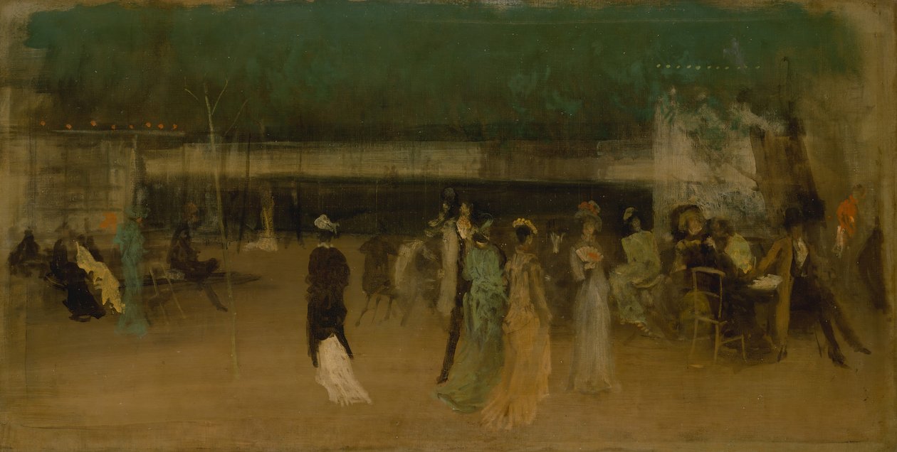 Jardines de Cremorne, No. 2 de James Abbott McNeill Whistler