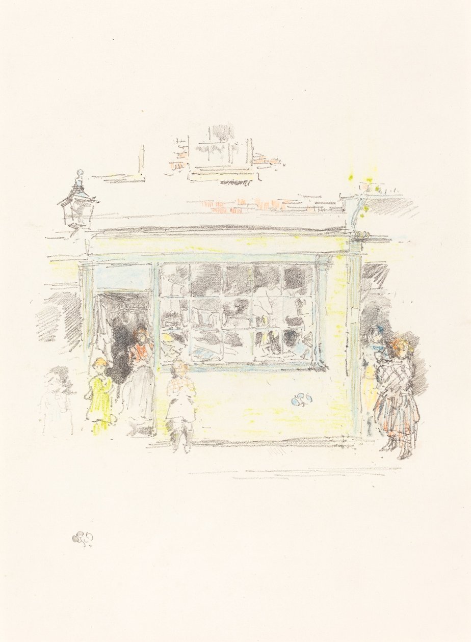 Drury Lane Rags de James Abbott McNeill Whistler