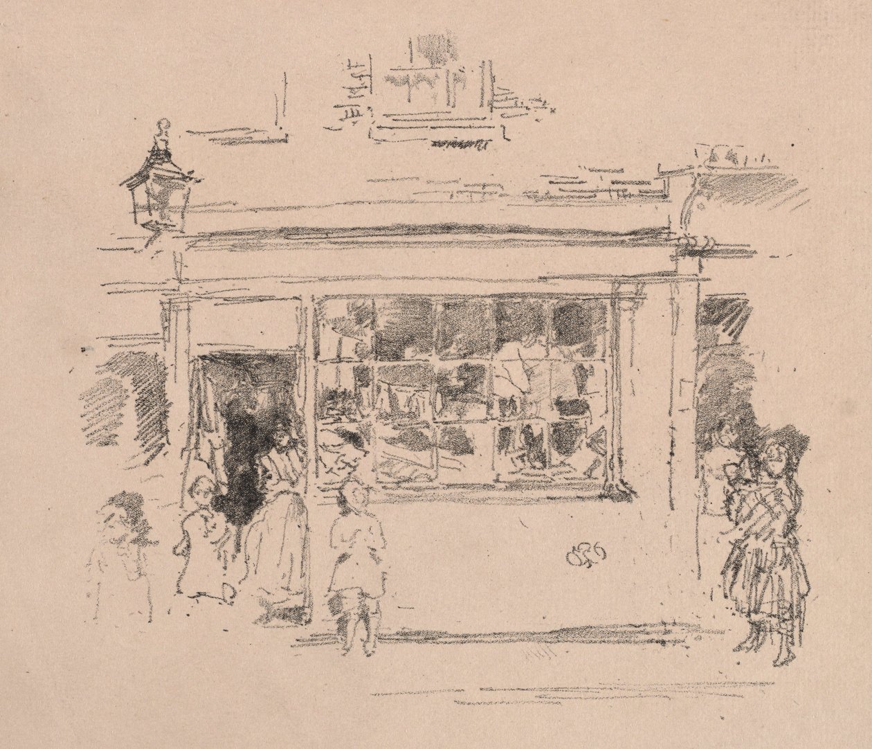 Drury Lane Rags, 1888 de James Abbott McNeill Whistler