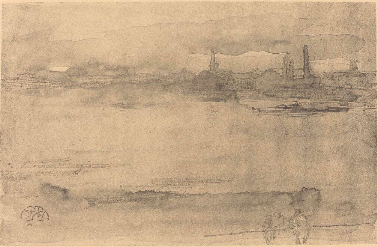 Madrugada, 1878 de James Abbott McNeill Whistler