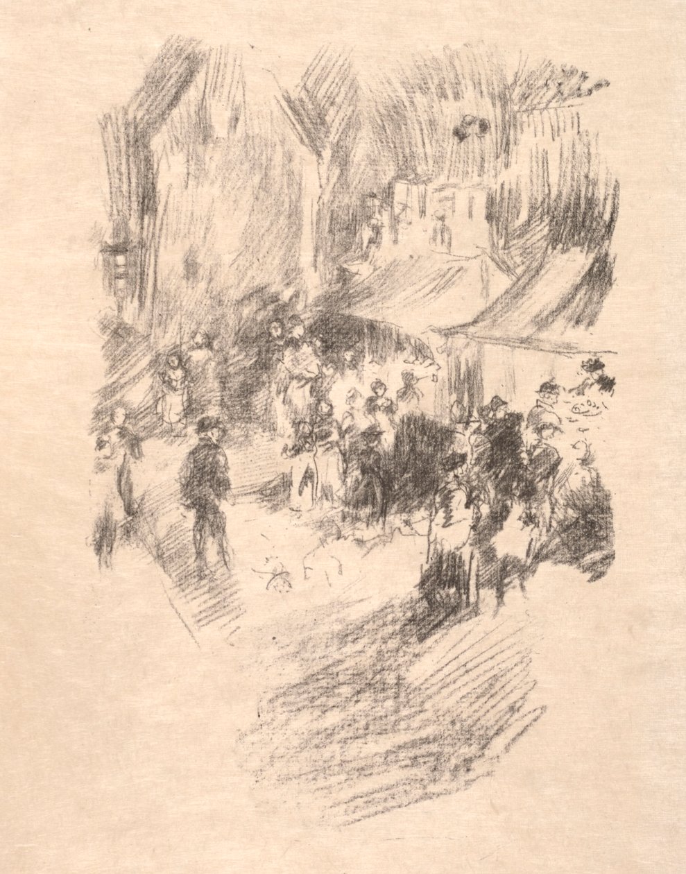 Feria, Lyme-Regis, 1895 de James Abbott McNeill Whistler