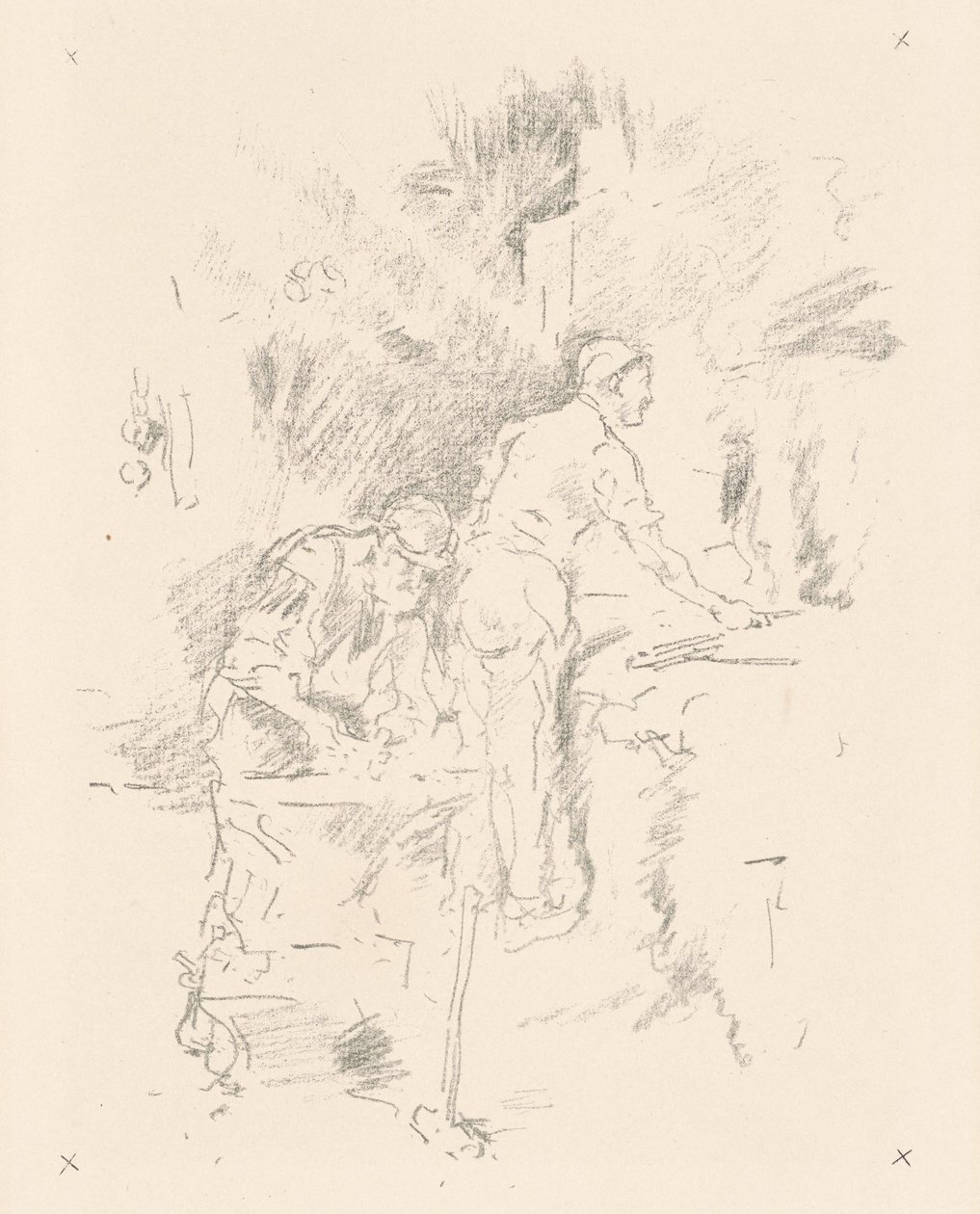 Padre e hijo, 1895 de James Abbott McNeill Whistler