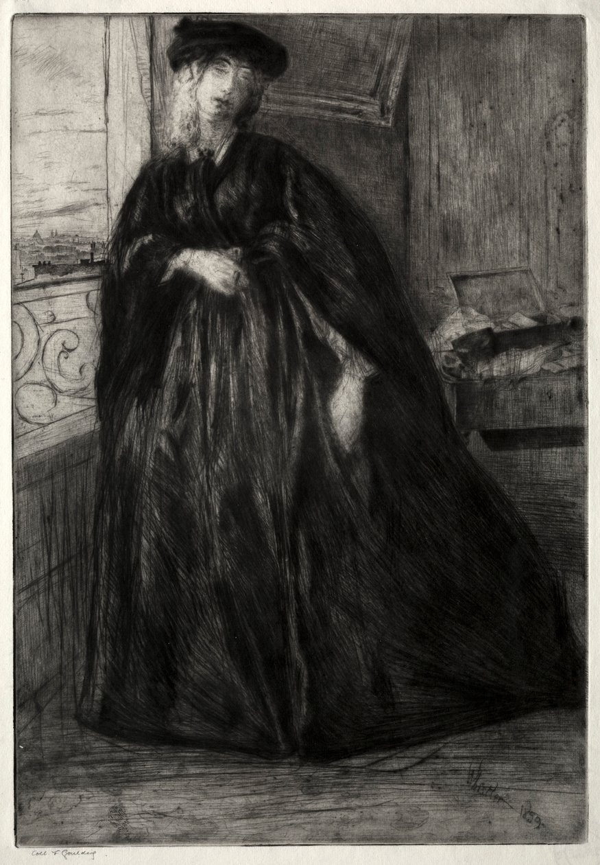 Finette, 1859 de James Abbott McNeill Whistler