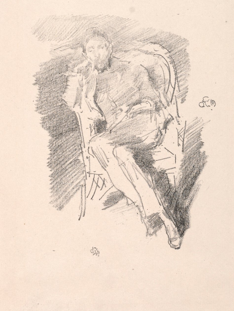 Luz de fuego - Joseph Pennell, No. 2, 1896 de James Abbott McNeill Whistler