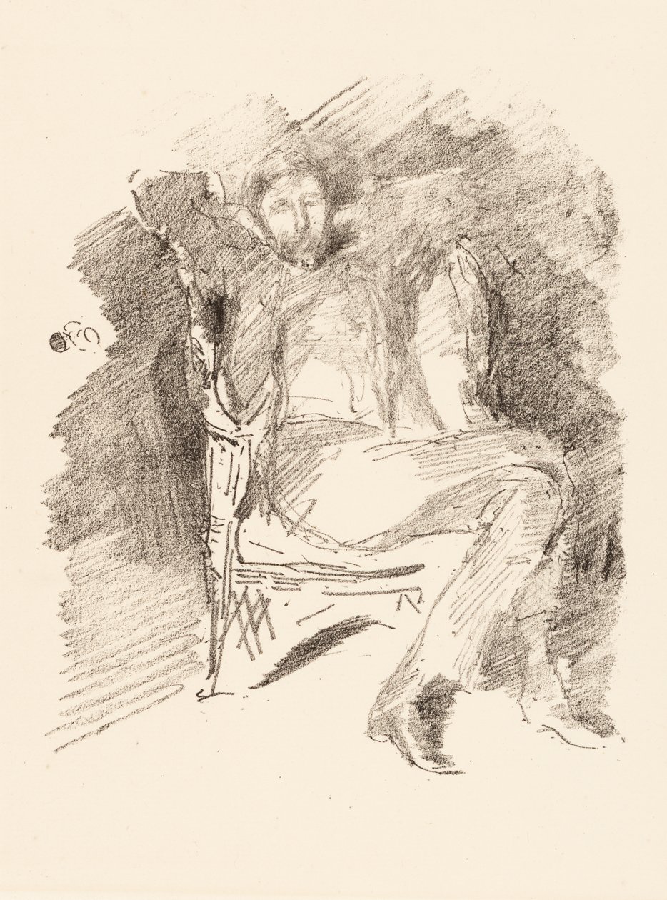 Luz del fuego: Joseph Pennell n.º 1 de James Abbott McNeill Whistler