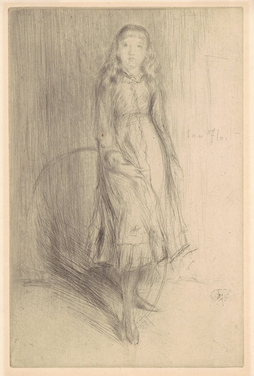 Florence Leyland, 1874 de James Abbott McNeill Whistler