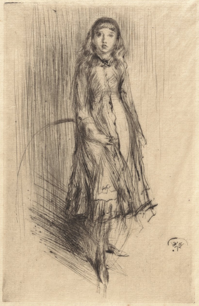 Florence Leyland, c. 1873 de James Abbott McNeill Whistler