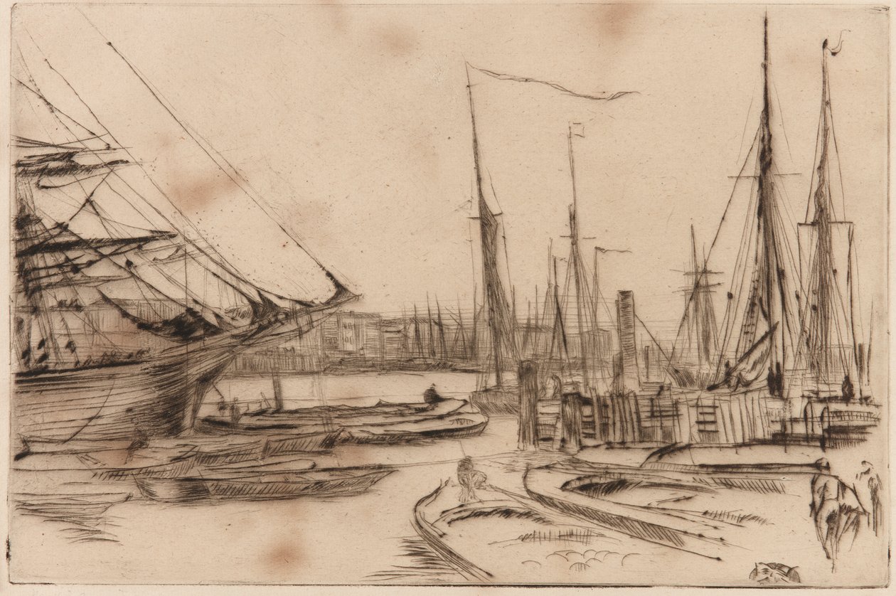 Desde Billingsgate, 1878 de James Abbott McNeill Whistler