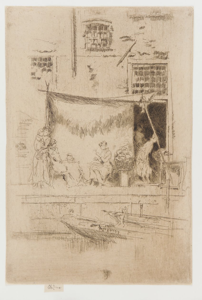 Puesto de frutas, 1879-1880 de James Abbott McNeill Whistler