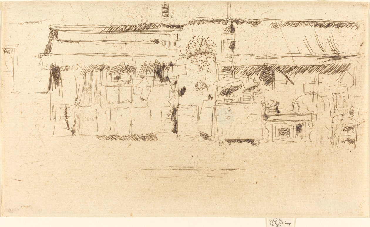 Tienda de Muebles, c. 1887 de James Abbott McNeill Whistler