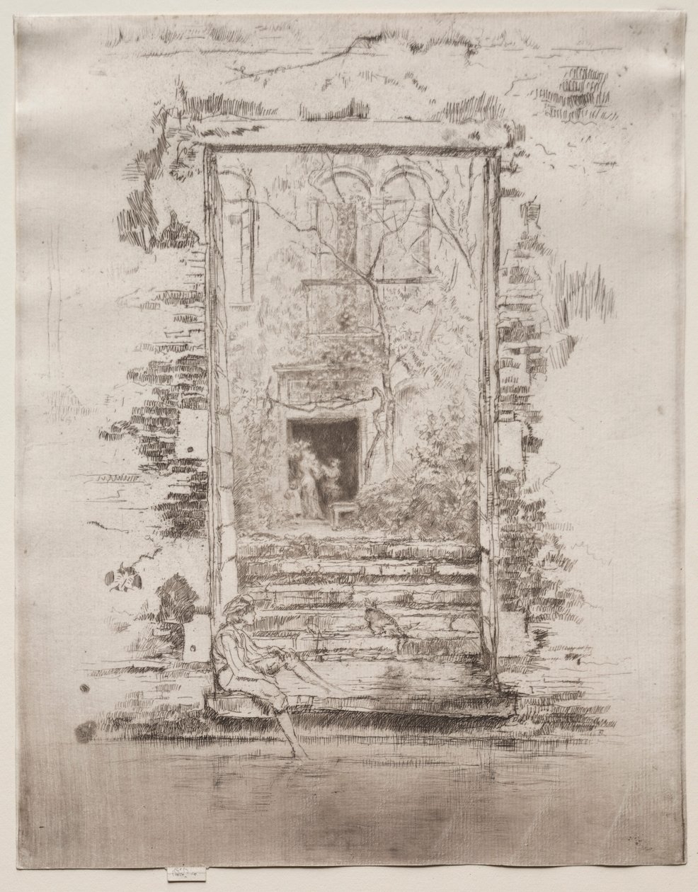Jardín, 1886 de James Abbott McNeill Whistler