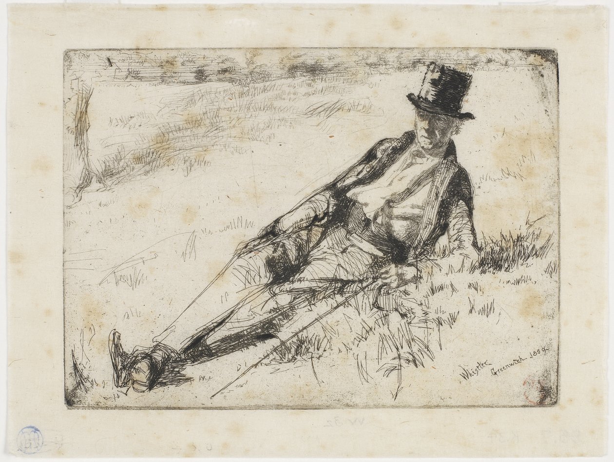 Pensionista de Greenwich de James Abbott McNeill Whistler