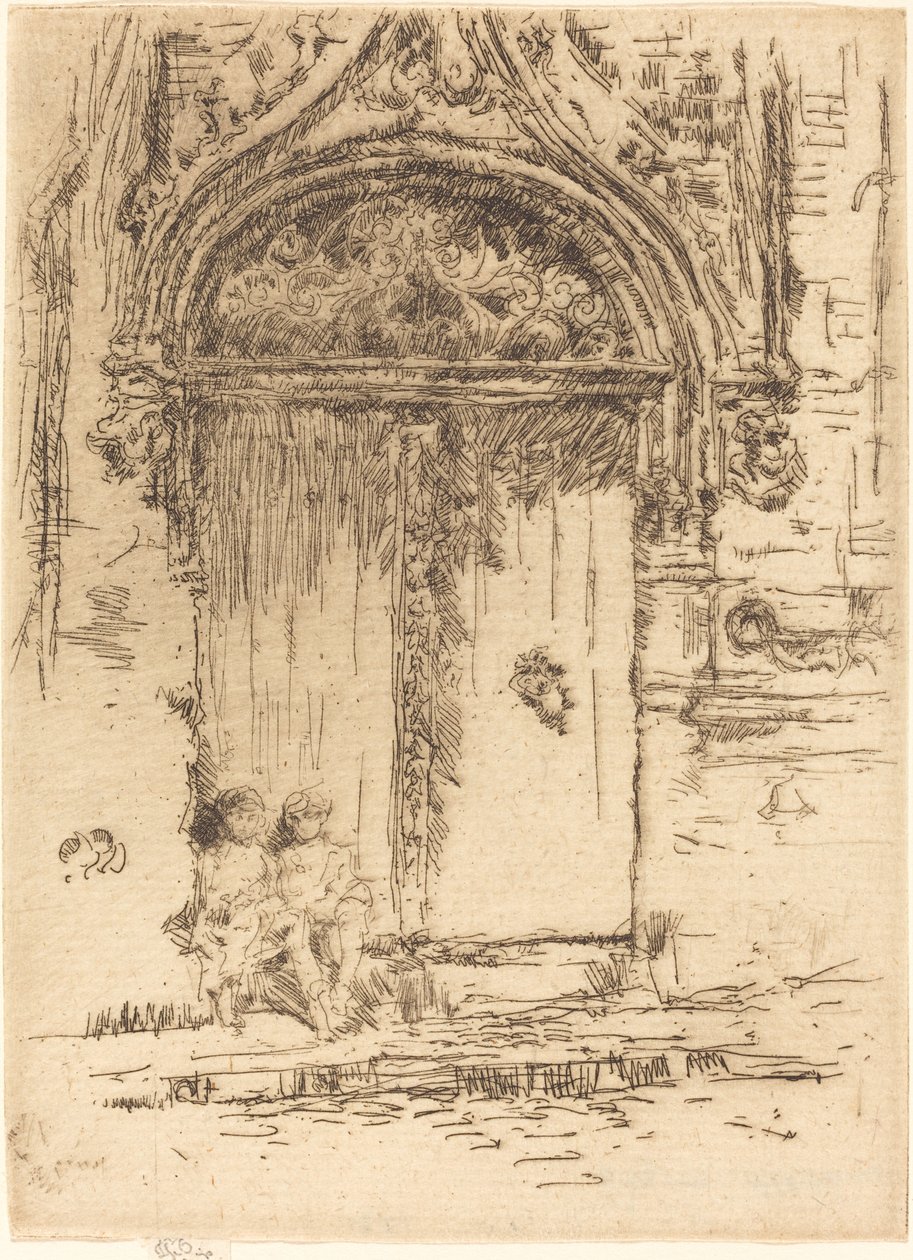 Casa del verdugo, Tours, 1888 de James Abbott McNeill Whistler