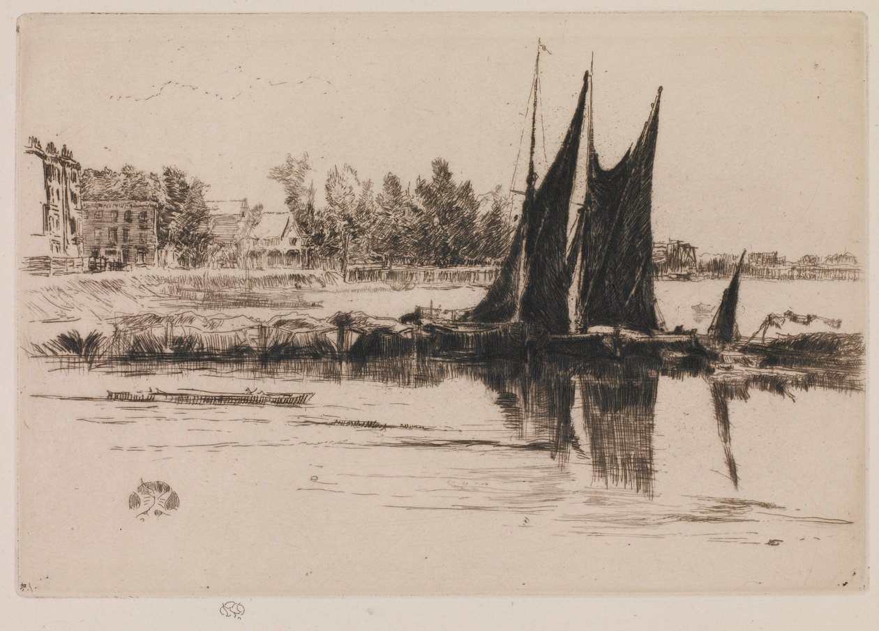 Hurlingham, 1879 de James Abbott McNeill Whistler