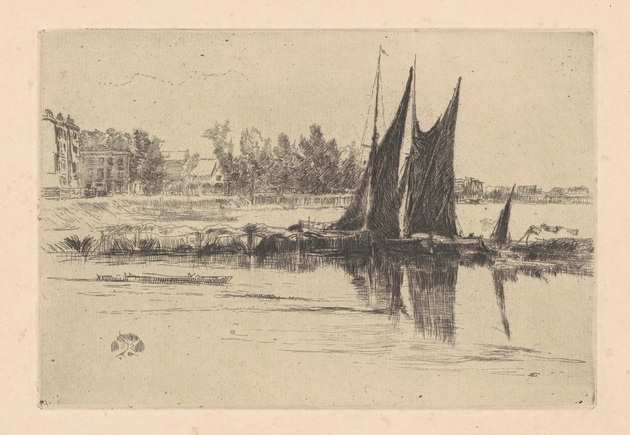 Hurlingham, 1879 de James Abbott McNeill Whistler