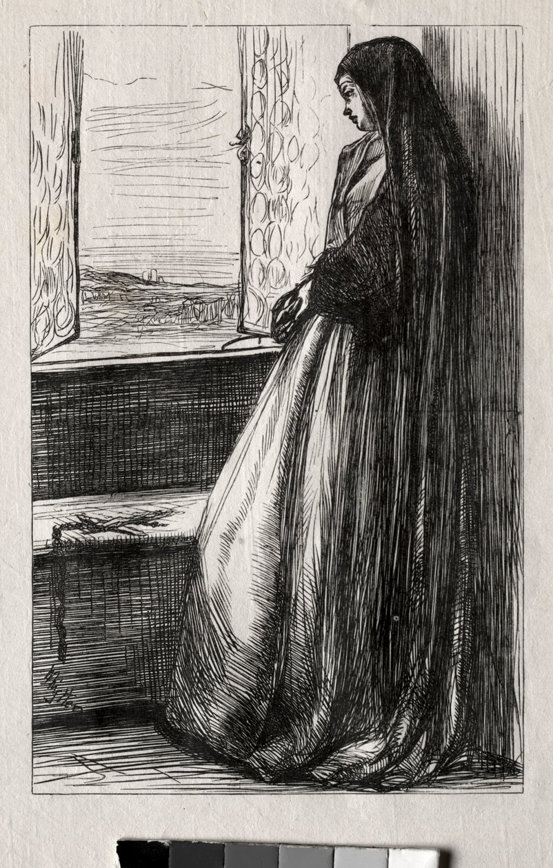 Ilustración para el Conde Bruckhardt en Once a Week, 1862 de James Abbott McNeill Whistler