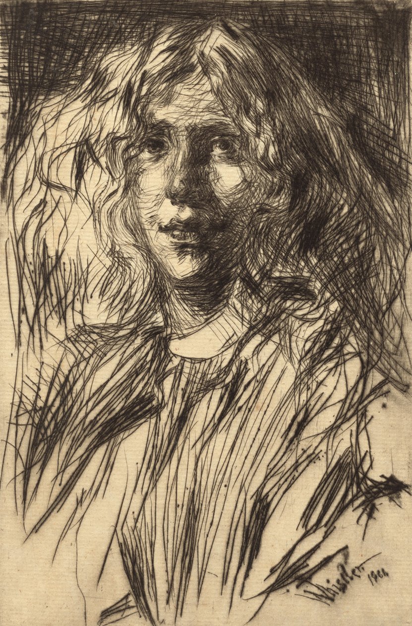 Jo, 1861 de James Abbott McNeill Whistler
