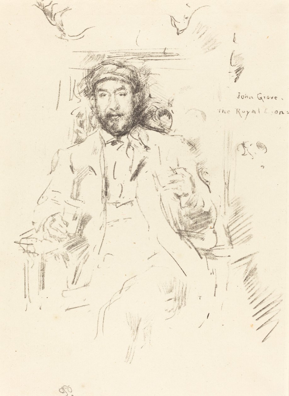 John Grove, 1895 de James Abbott McNeill Whistler