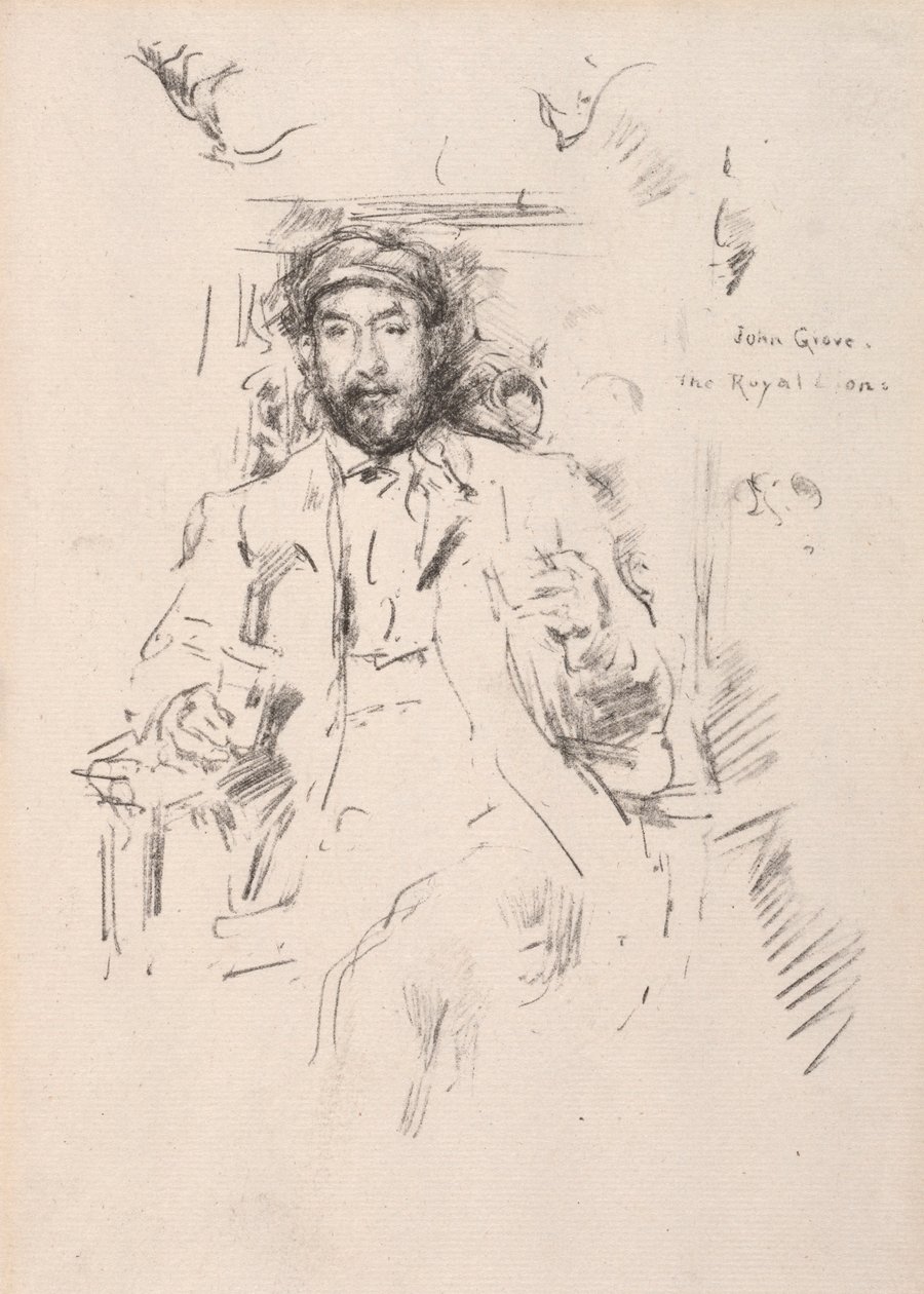 John Grove, 1895 de James Abbott McNeill Whistler