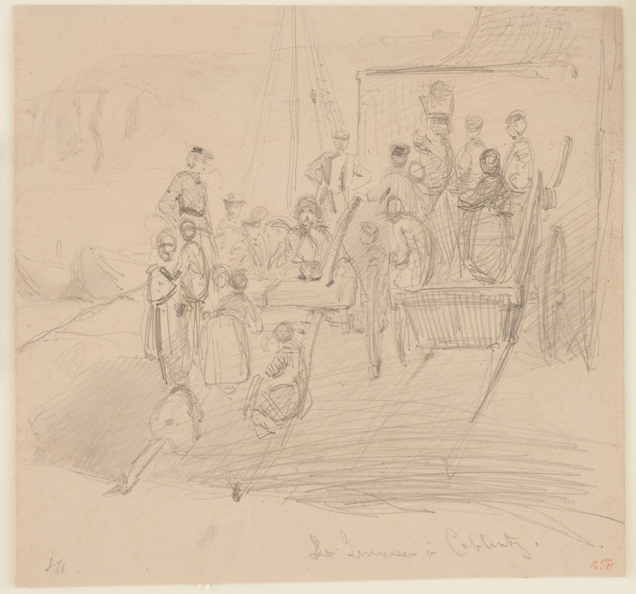 La Juventud en Coblenza, 1858 de James Abbott McNeill Whistler
