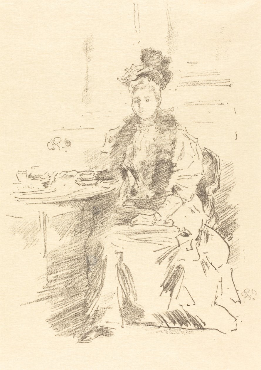 La Jolie New Yorkaise, 1894 de James Abbott McNeill Whistler