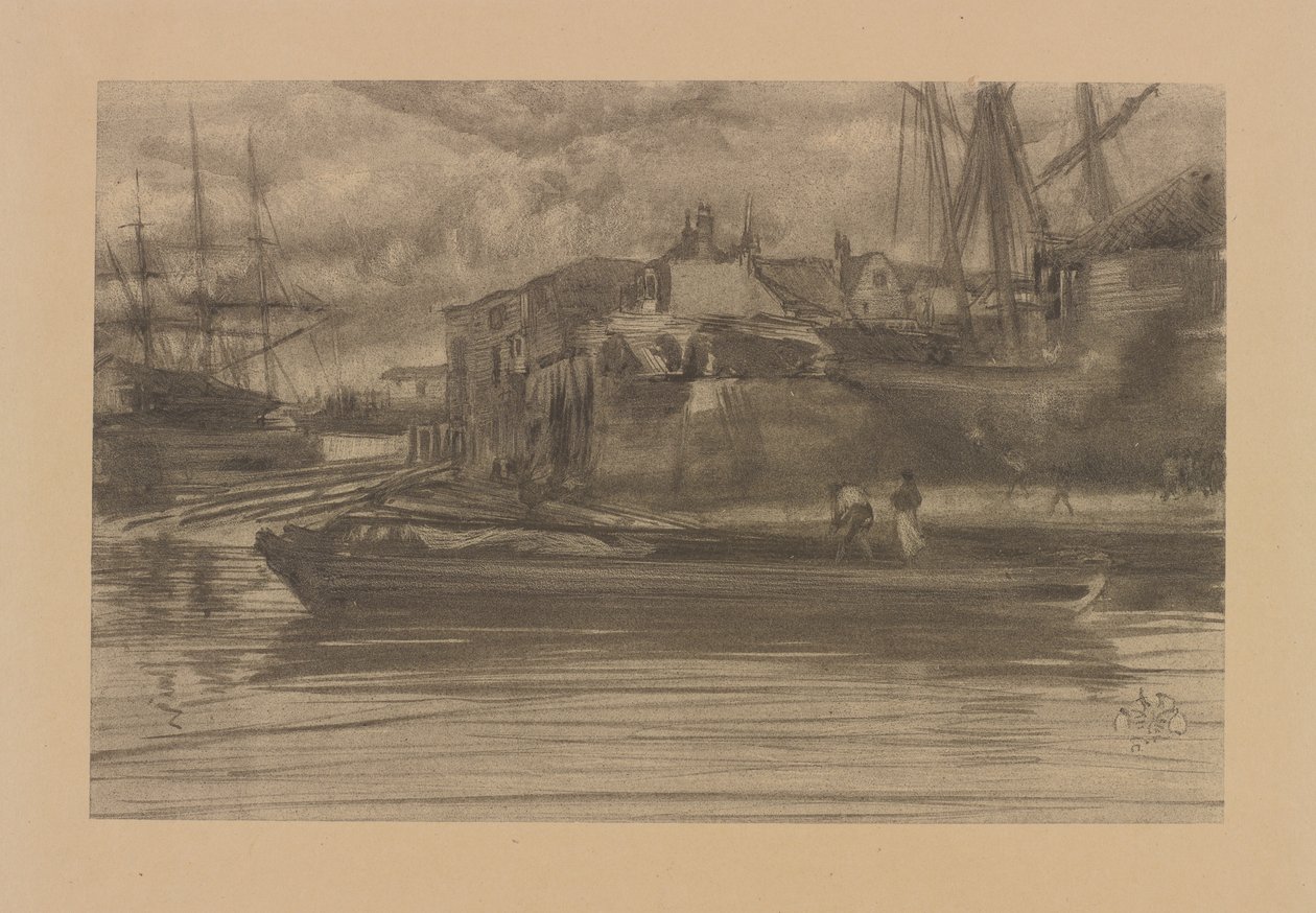 Limehouse, 1878 de James Abbott McNeill Whistler