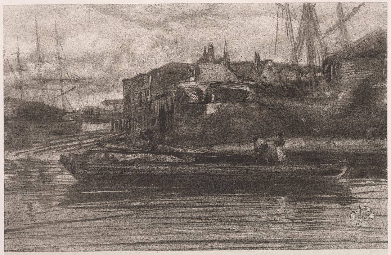 Limehouse, 1878 de James Abbott McNeill Whistler