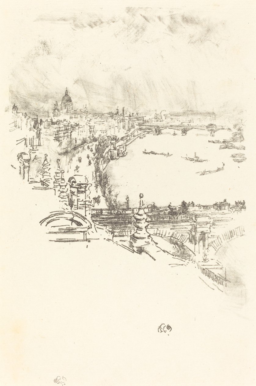 Pequeño Londres, 1896 de James Abbott McNeill Whistler