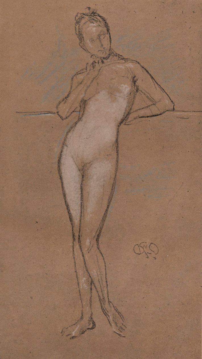 Pequeño Desnudo, c1888 de James Abbott McNeill Whistler