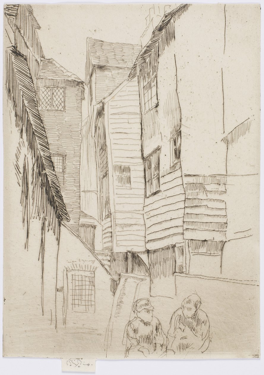 Little Smithfield, c.1877 de James Abbott McNeill Whistler