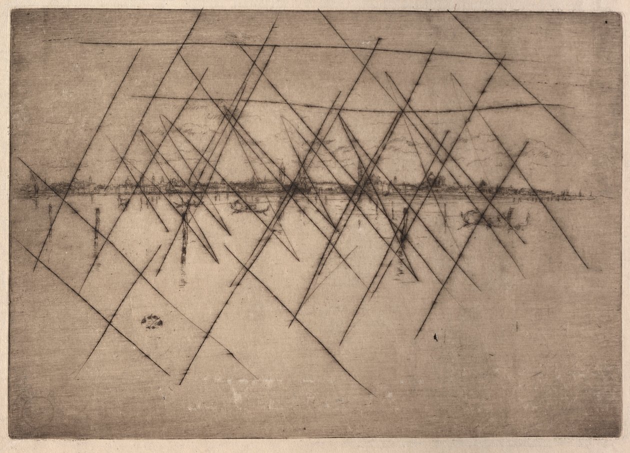 Pequeña Venecia de James Abbott McNeill Whistler