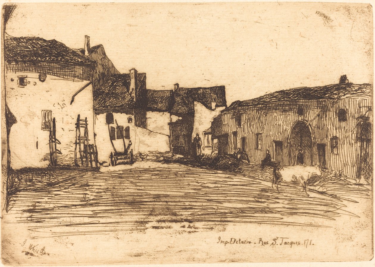 Liverdun, 1858 de James Abbott McNeill Whistler