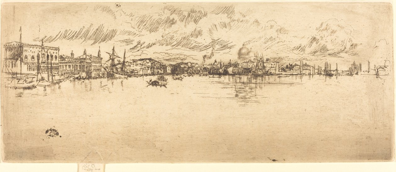 Venecia larga de James Abbott McNeill Whistler